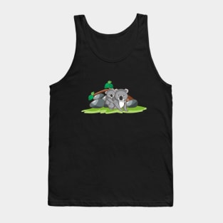 Drawing Koala Bear Tank Top